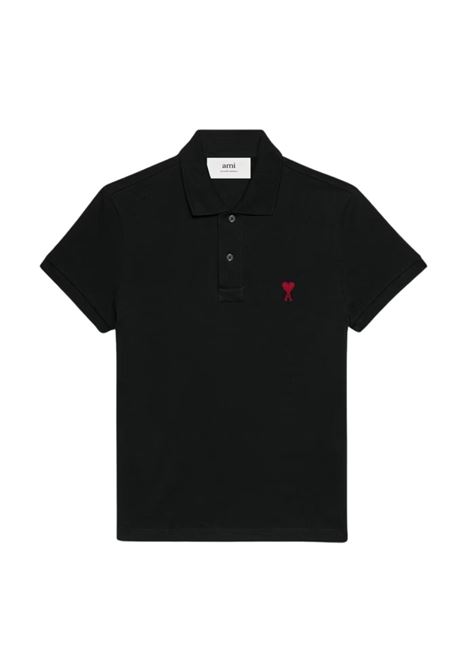 polo adc uomo nera AMI PARIS | BFUPL001.760001